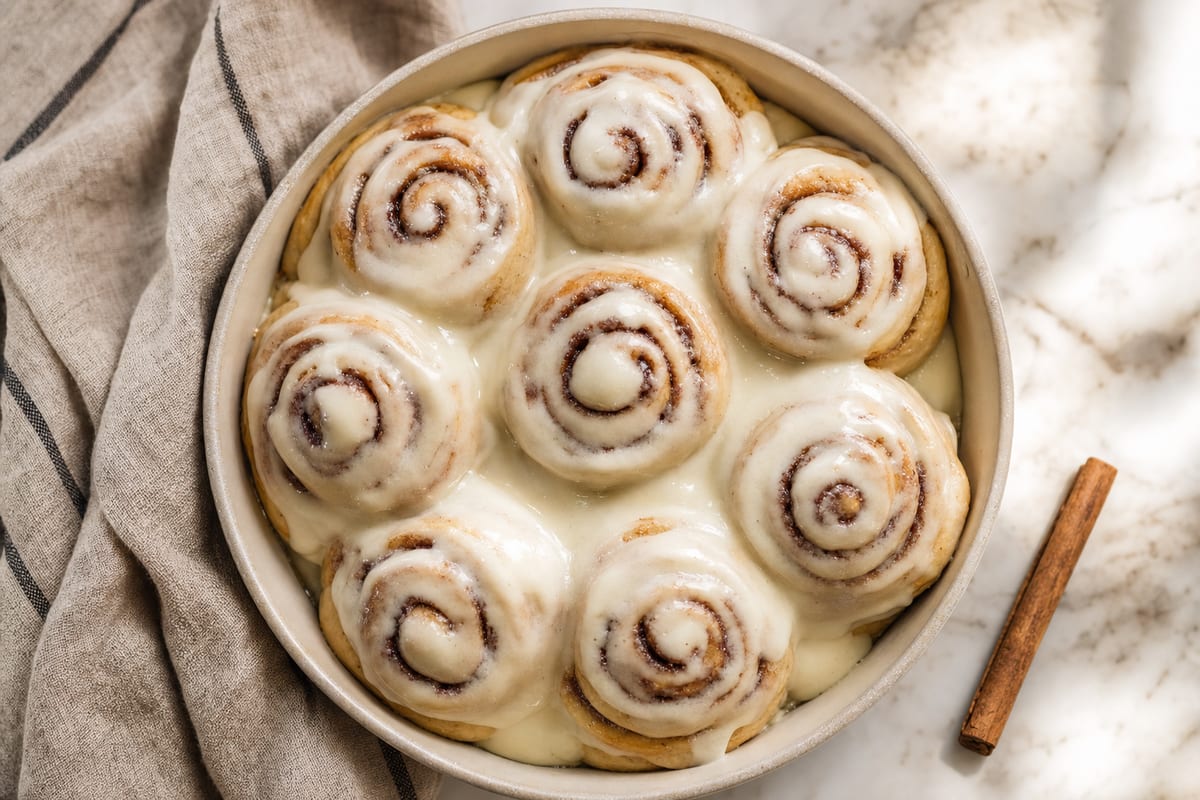 Cottage Cheese Protein Cinnamon Rolls
