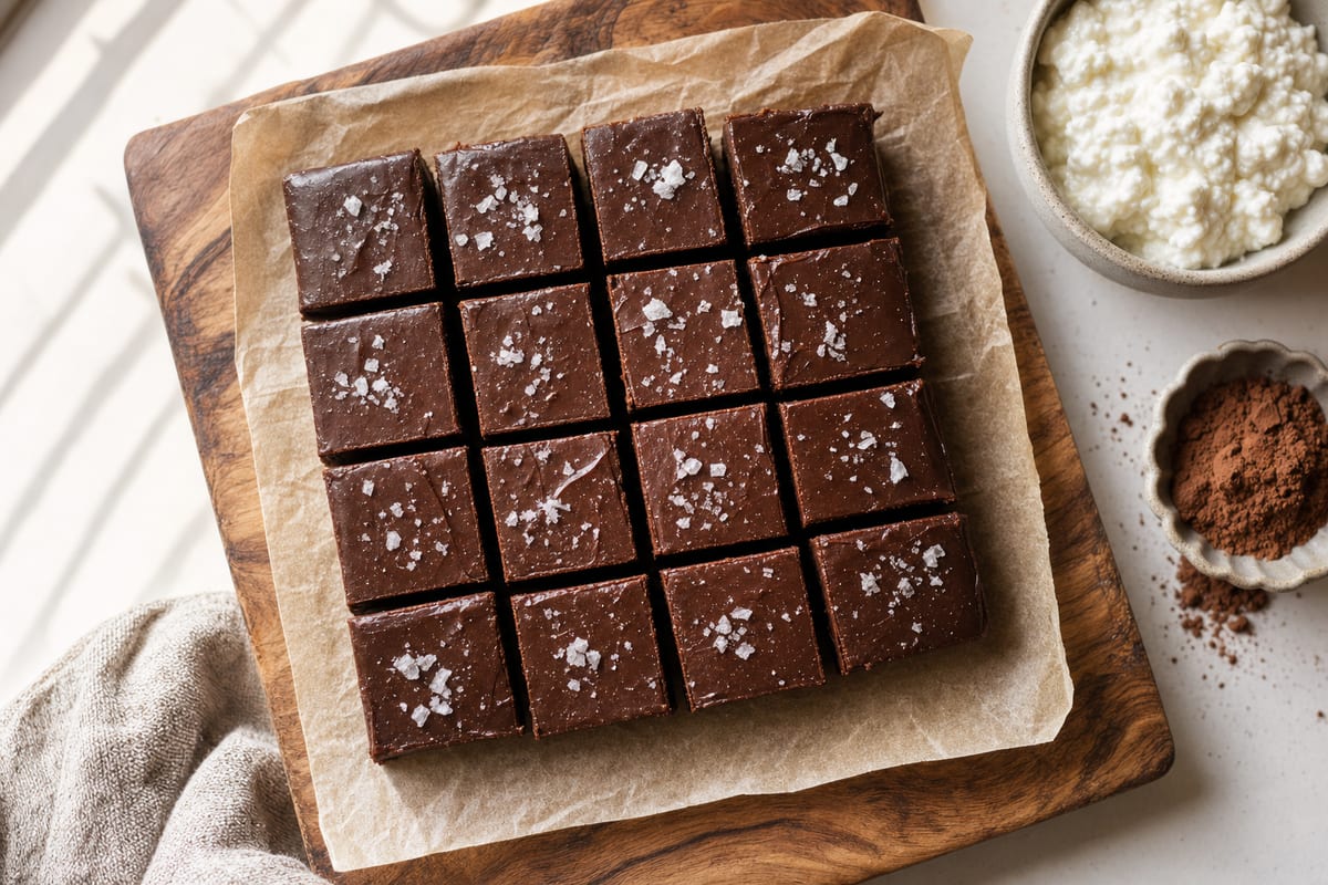Cottage Cheese Protein Fudge