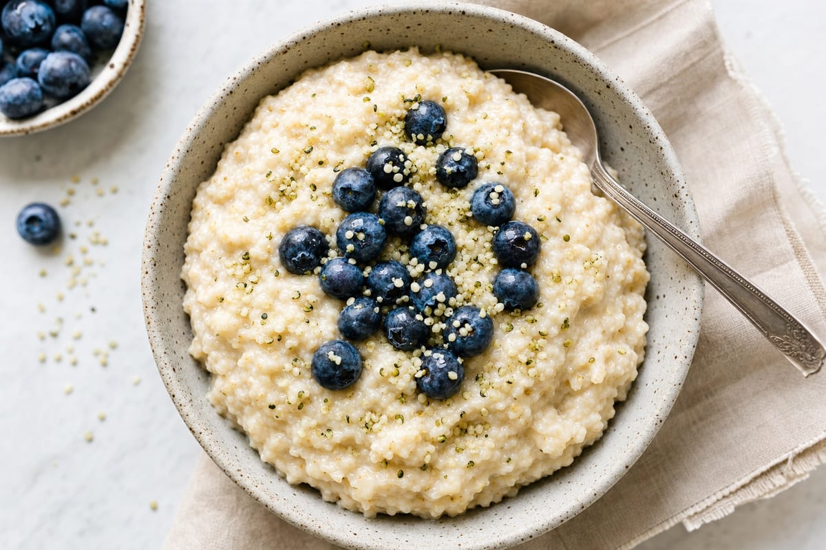 Egg White Oatmeal (No Protein Powder)