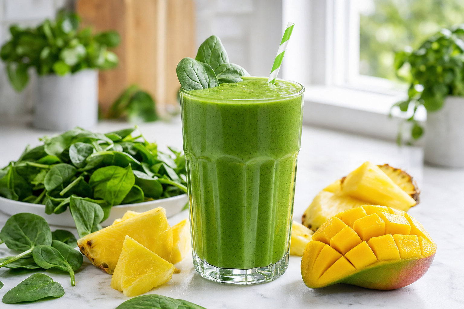 Green Protein Smoothie That Does Not Taste Like Grass