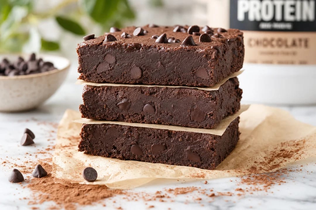 Keto Brownie Batter Protein Bars