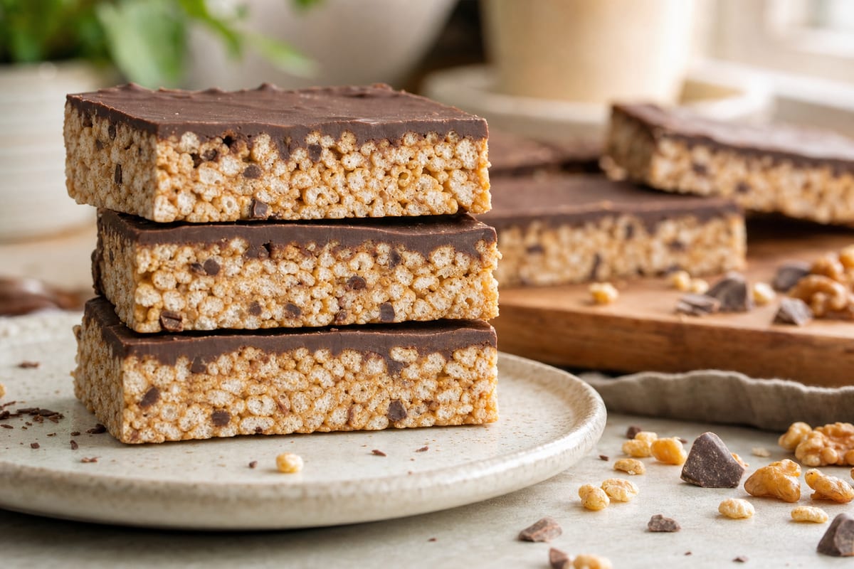 No-Bake Vegan Almond Butter Protein Bars