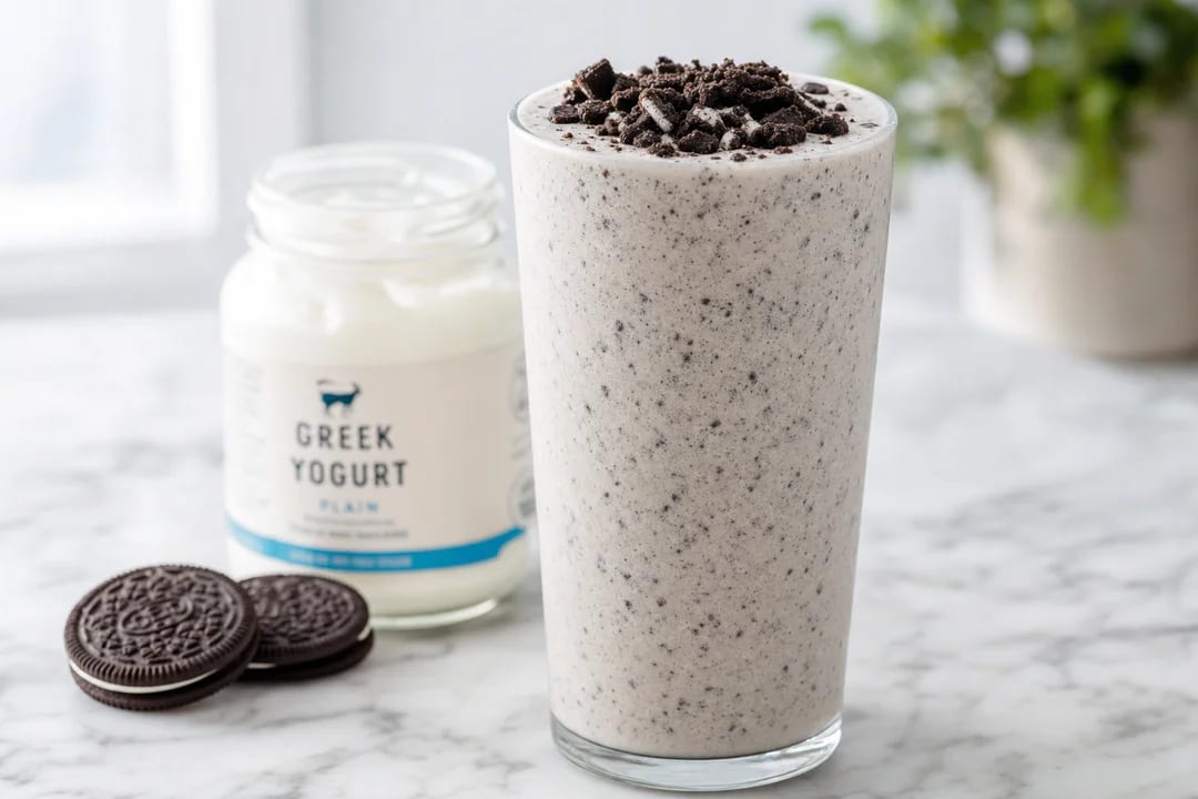 Nut-Free Cookies and Cream Protein Shake