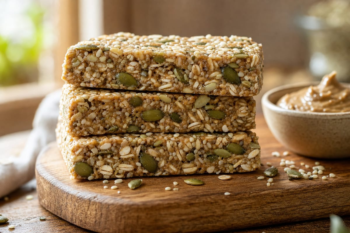 Nut-Free Oat and Seed Protein Bars