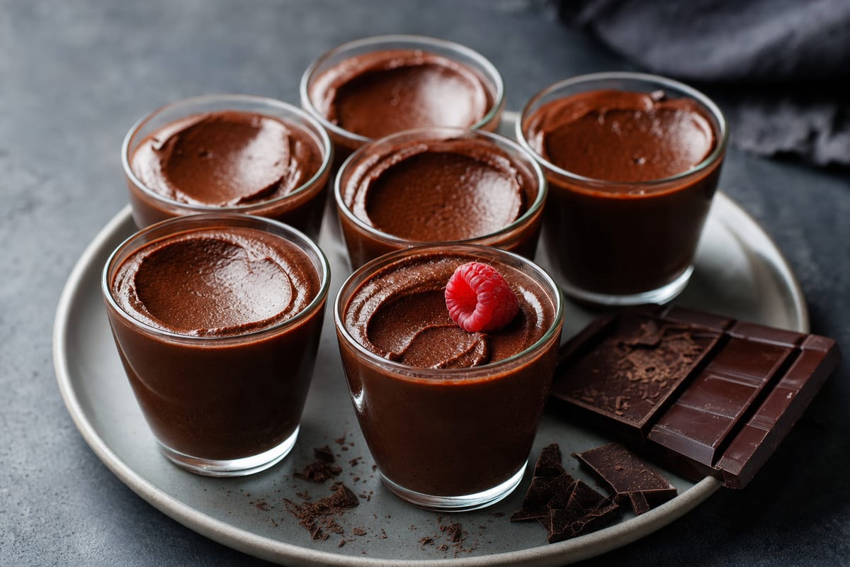 Silken Tofu Chocolate Mousse (No Protein Powder)