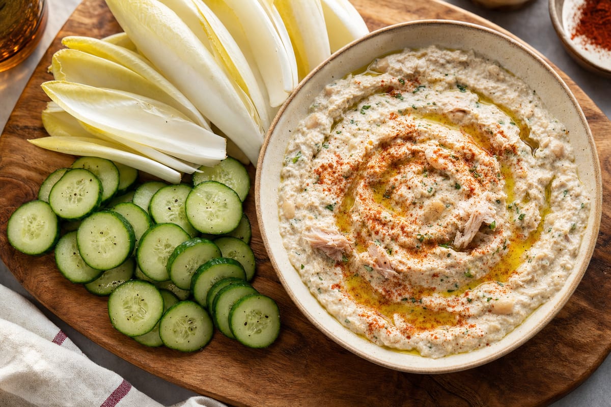Smoky Tuna and White Bean Dip (No Protein Powder)